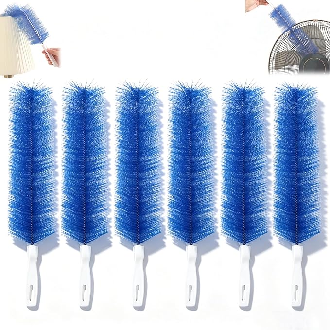 Bendable Microfiber Duster, Reusable Dust Remover, 2027 New Fan Cleaning Brush by Unknown