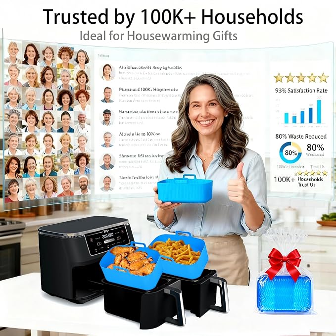 Ninja Silicone Air Fryer Liners - Image 7