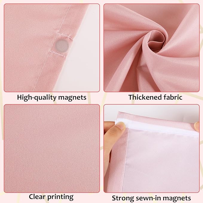 QOUBAI 12PCS Fluorescent Light Covers, 4 x 2 Feet Magnetic Light Cover - Image 3