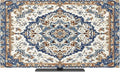 Vintage Boho Flower Texture Indoor TV Cover, Elastic TV Screen Protector by Unknown