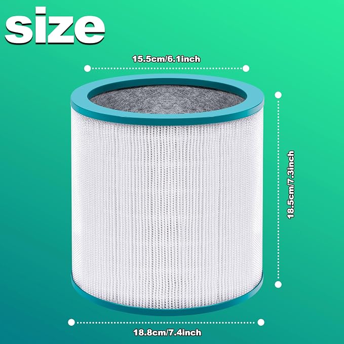 2 Pack Replacement Air Purifier Filters - Image 3