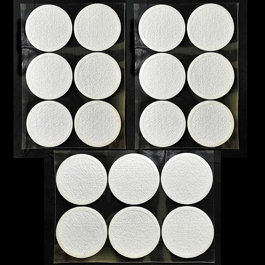 Microppose Original Synthetic Polyfil 2.5" Monotub Adhesive Filter Disks by MycoLabs