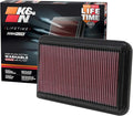 K&N High-Flow Original Lifetime Engine Air Filter: Increase Power: Premium by KNEngineeringInc
