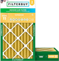 Filterbuy 20x30x4 Air Filter MERV 11 Superior Pet & Allergy Defense, by Filterbuy