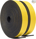 TORRAMI Door Seal 1 inch W x 1/8 inch T x 16.5 Ft Length, Foam Soundproofing by TORRAMI