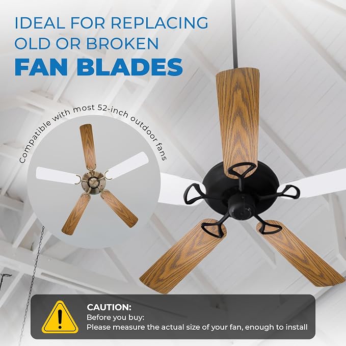 OHLECTRIC 5Pcs 20" Fan Blades - Image 5
