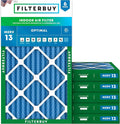 Filterbuy 12x20x2 Air Filter MERV 13 Optimal Smoke & Allergy Defense, by Filterbuy