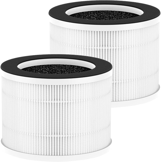 2 Packs PJ08 HEPA Replacement Filters Compatible by FCFMY