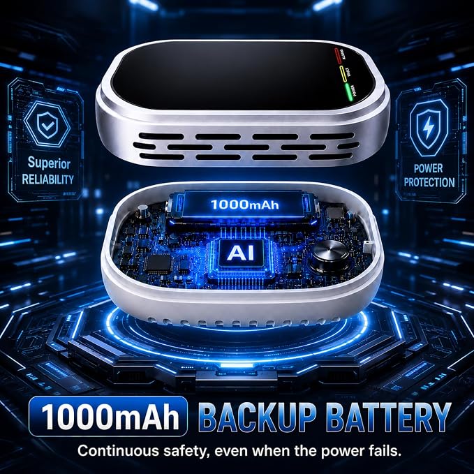 6-in-1 Plug-in Indoor Environmental Device - Image 4