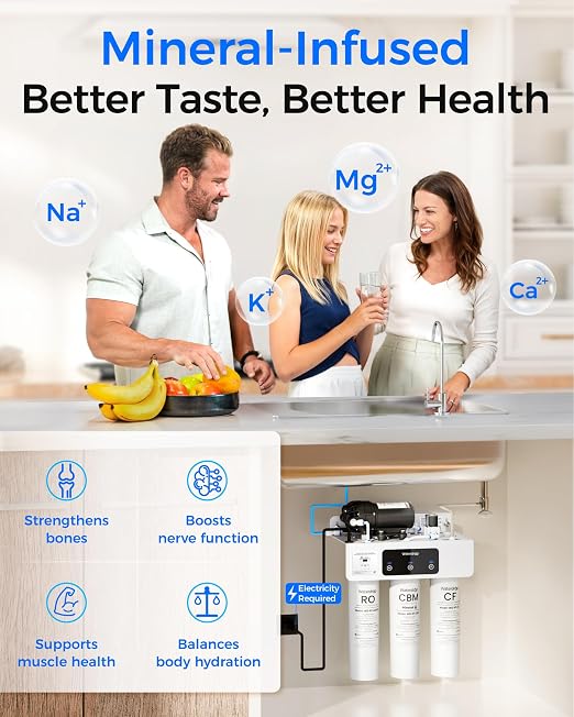 Waterdrop T3-M Remineralization Reverse Osmosis Water Filter, NSF/ANSI 372 - Image 5