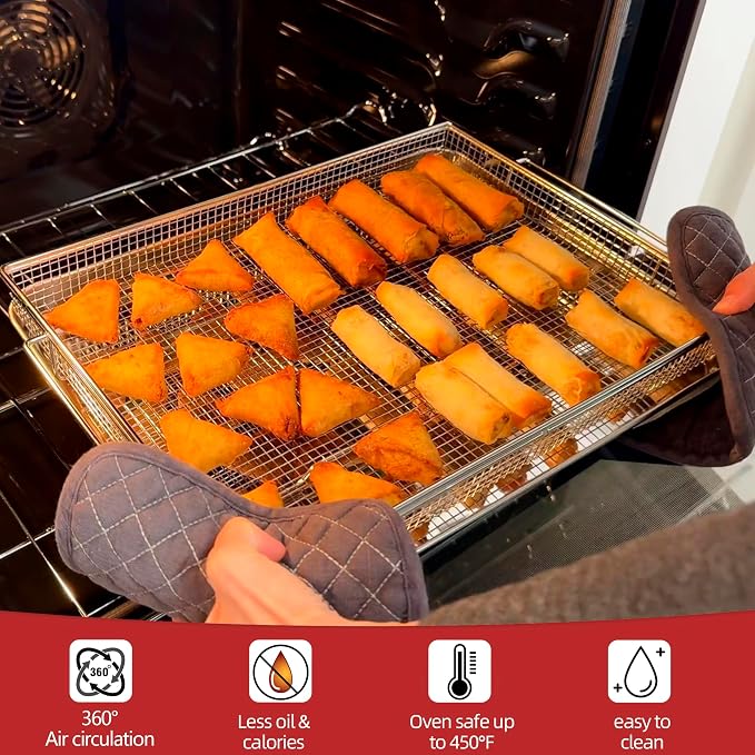 Geesta 304 Stainless Steel Air Fryer Basket - Image 6