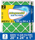 Maycold MERV 13 20x24x1 Air Filter, High-Efficiency Pleated AC & Furnace Filters by Maycold