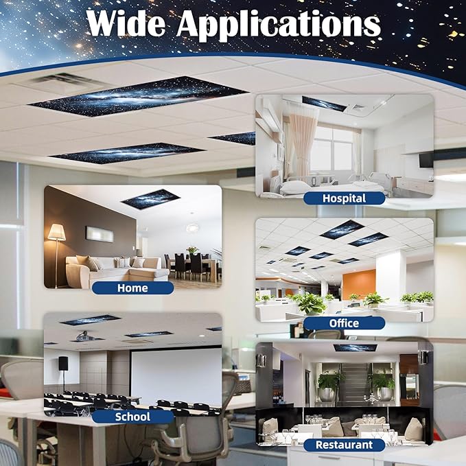 ANGSYLTH 2 Pcs Fluorescent Light Covers - Image 5