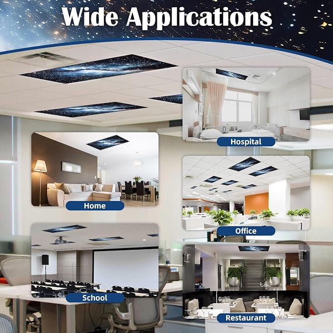 ANGSYLTH 8 Pcs Fluorescent Light Covers - Image 8