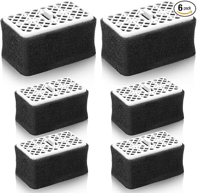 6 Pack THU9476 Deodorizing Cartridge Filter Compatible by Unknown