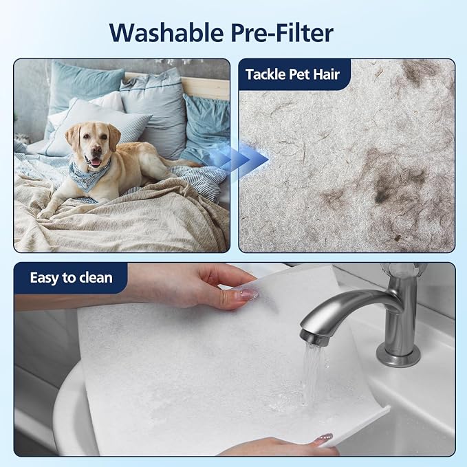PR1 Replacement Filter for Mooka PR1 Air Purifier for Home Large Room up to - Image 8