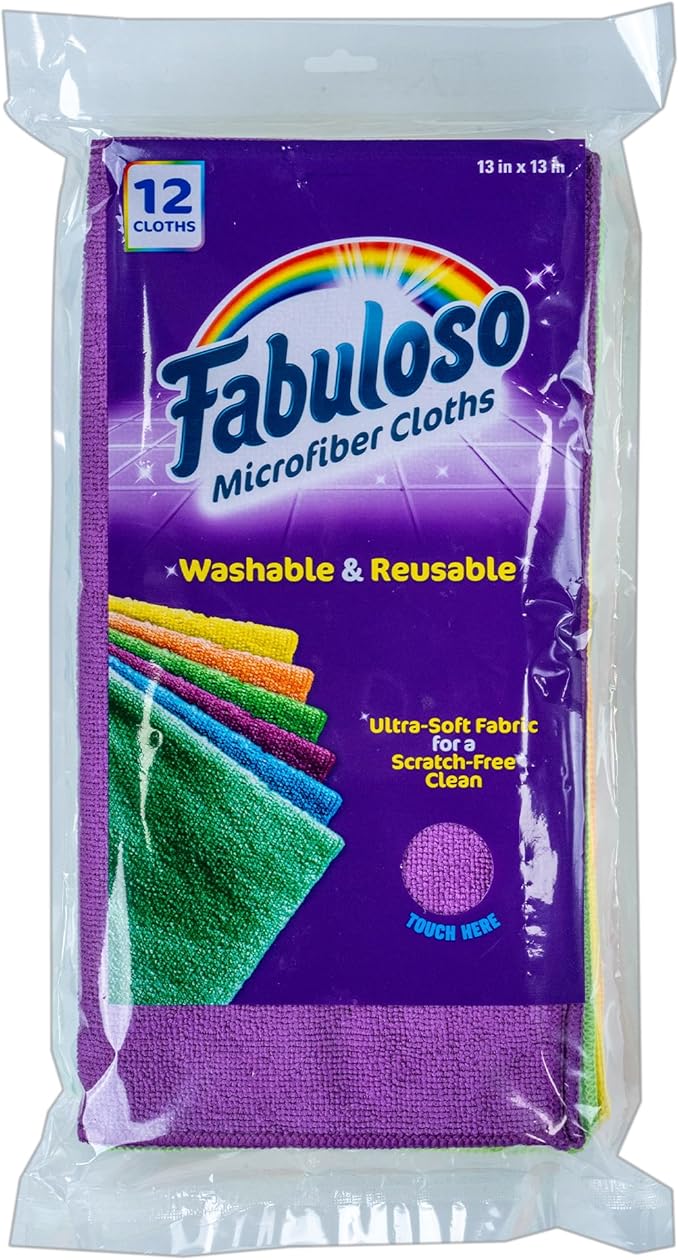 Fabuloso Microfiber Cleaning Cloths by Fabuloso