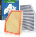Cabin & Engine Air Filter Fit for 2018-2019 X3, 2020-2021 X3; 2019 X4, by Forccord