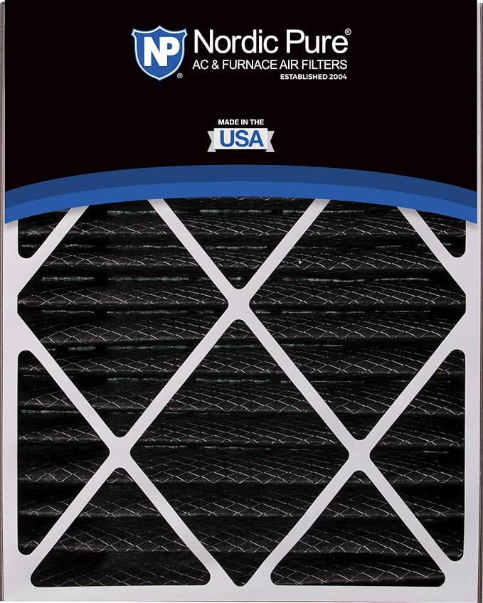 Nordic Pure 20x25x5 Air Bear AC Filter Replacement MERV 8 Plus Carbon 2 Pack - Image 5