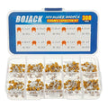BOJACK 10 Values 300 Pcs Ceramic Capacitor 0.1 0.15 0.22 0.33 0.47 0.68 1 2.2 by BOJACK