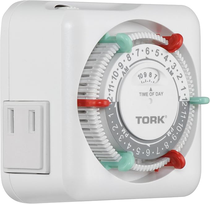 NSi Industries TORK RTN112 Indoor 15-Amp Plug-in Mechanical Appliance Timer - Image 7