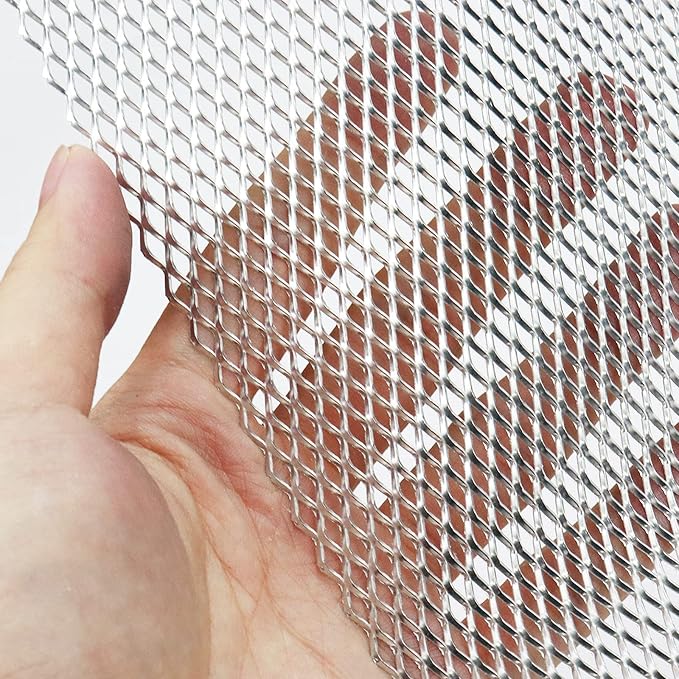Modengzhe 47 x 15.7 inches Car Grill Mesh Sheet - Image 4