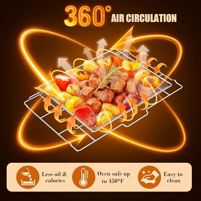 Air Fryer Tray for Frigidaire, Amana 30 inch Gas Range Oven, Air Fryer Basket - Image 3