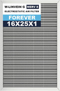16x25x1 Reusable Air Filter, Electrostatic, Washable Lasts a Lifetime, Breathe by Betterlifeishere