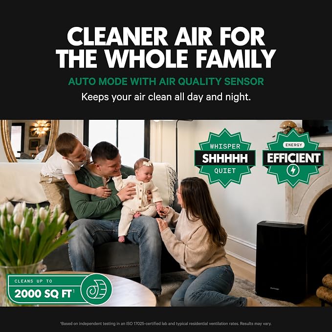 PuroAir 400 HEPA Air Purifier Large Room Air Cleaner up to 2, 000 Ft² - Image 5