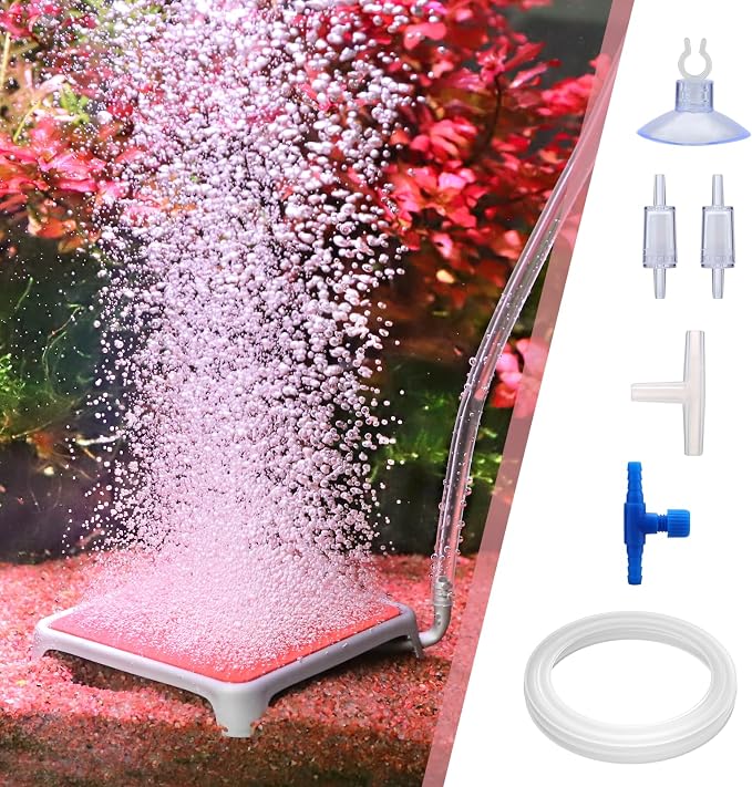 hygger Aquarium Air Stone, 3.23 Inch Nano Air Stone Make Super Tiny Bubble - Image 9