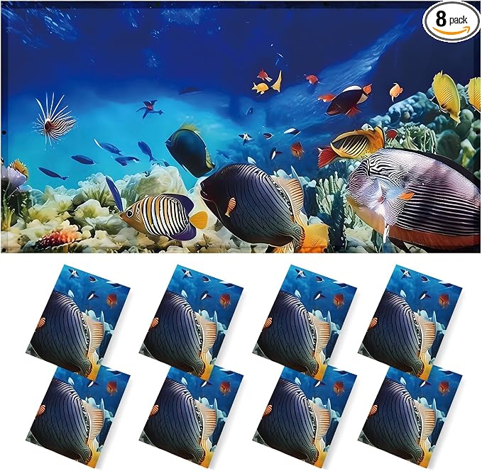 ANGSYLTH 8 Pcs Fluorescent Light Covers by ANGSYLTH