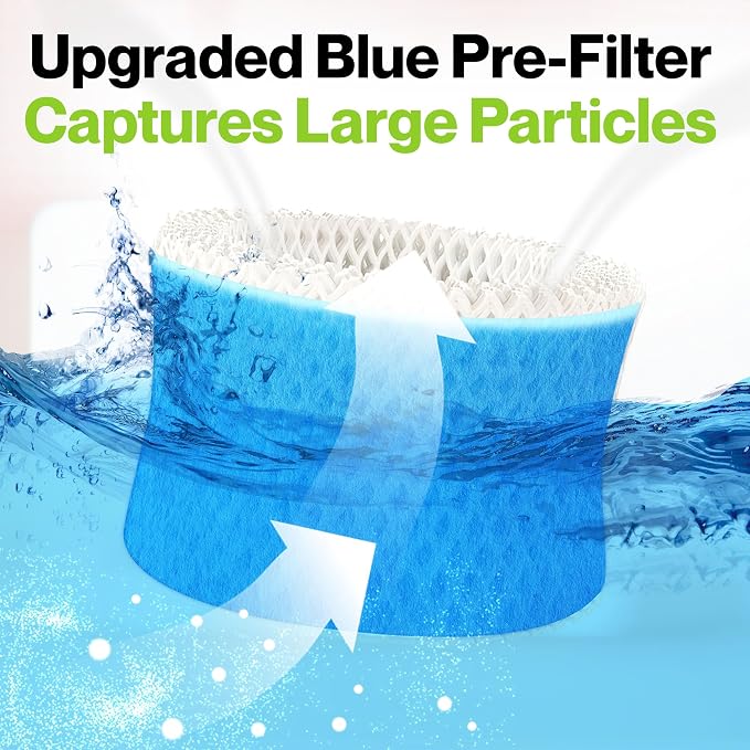 Durabasics 4 Pack of Premium Humidifier Filters Compatible - Image 8