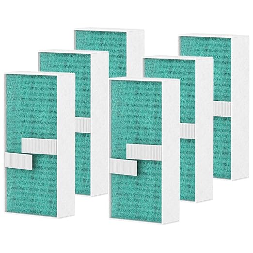 6 Pack Air Filter Compatible by Cabiclean