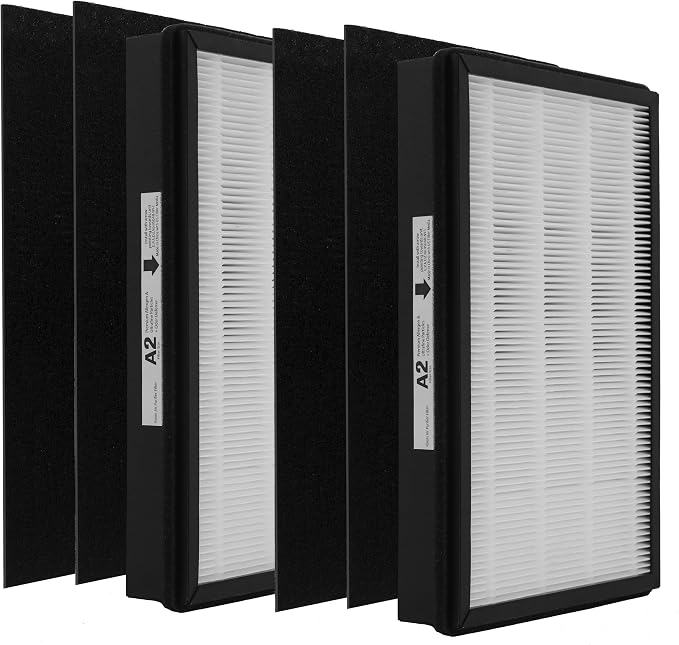 Replacement Filter for Filtrete Room Air Purifier A2, Models FAP-C02-A2 by Skydiras