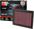 K&N High-Flow Original Lifetime Engine Air Filter: Increase Power: Premium by KNEngineeringInc