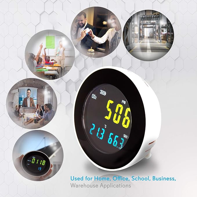 Pyle Smart Indoor Air Quality Monitor - Image 5
