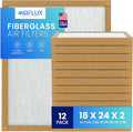 Fiberglass Air Filter -18x24x2Air Filter 12 Pack by Unknown