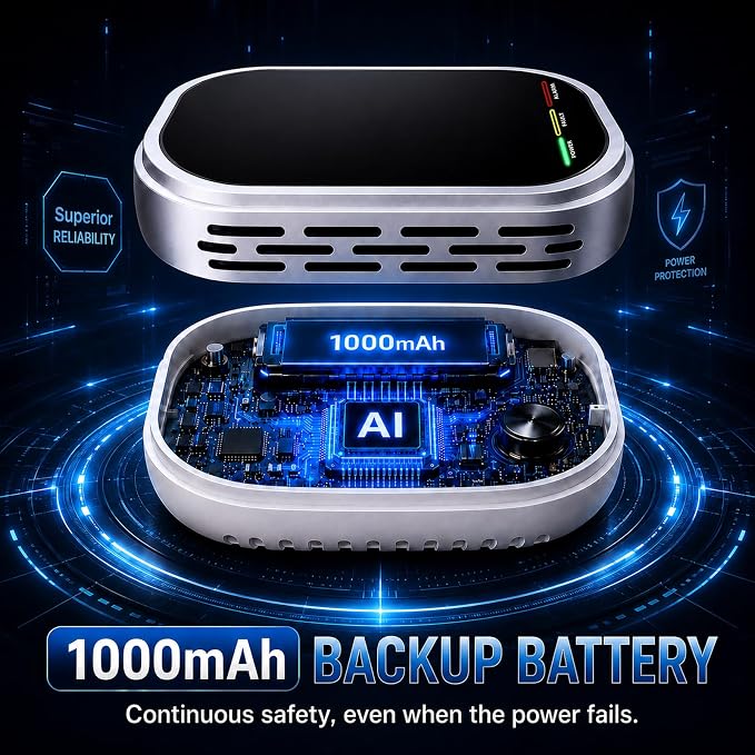 6-in-1 Plug-in Indoor Environmental Device - Image 5