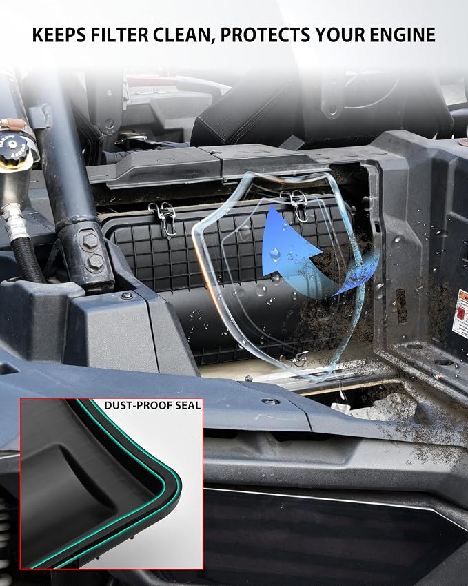 Airbox Cover Assembly for Polaris RZR XP 1000 / RZR XP Turbo 2014-2023 - Image 5