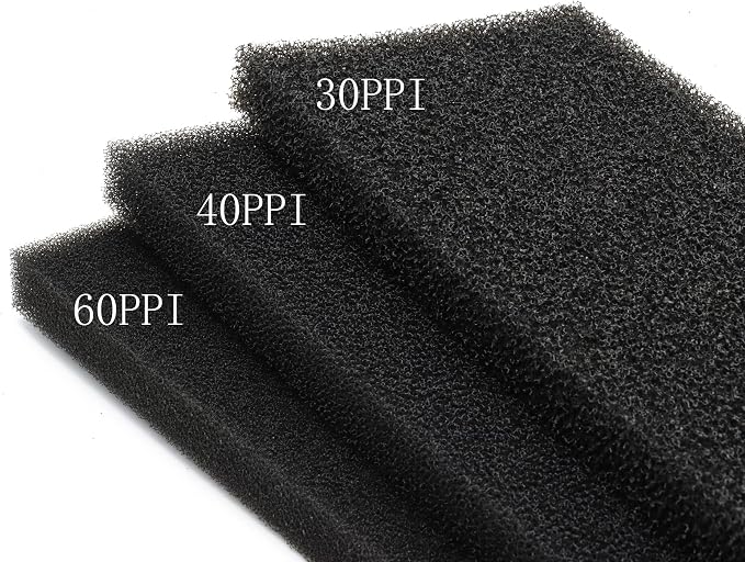 ALEGI Aquarium Filter Sponge Pad 30PPI / 40PPI / 60PPI Bio Sponge Filter Media - Image 3