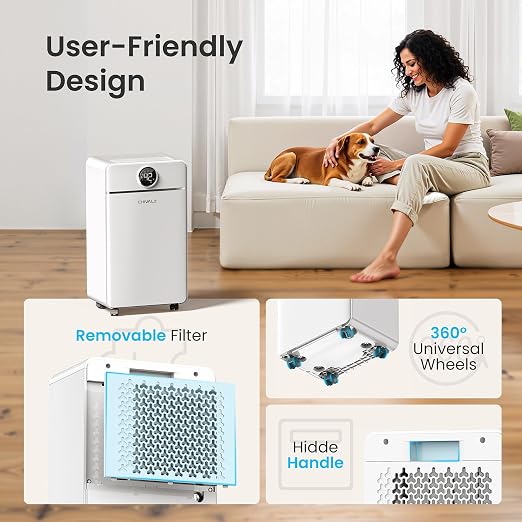 CHIVALZ 1800 Sq.Ft Dehumidifier - Image 8