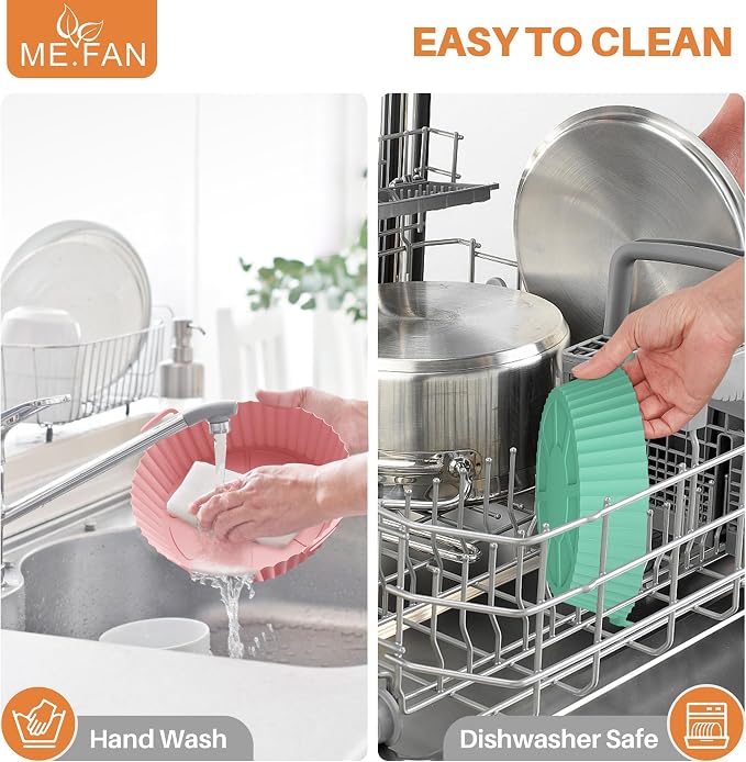 ME.FAN Air Fryer Silicone Liners - Image 7