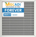 14x14x1 HVAC Furnace Air Filter, Lasts a Lifetime, the Last HVAC Filter You by MGCADI