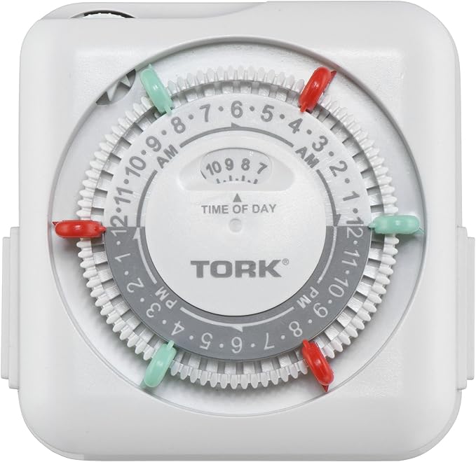 NSi Industries TORK RTN312 Indoor 15-Amp Plug-in Heavy Duty Mechanical by Global+Electrical+Supply