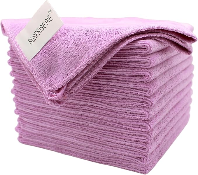 Microfiber Cleaning Cloth Multipurpose Quickly and Easily Clean Windows Mirrors by SURPRISEPIE