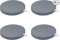 AQUANEAT 4.8 inch Air Stone Disc, 4 Packs, Aerator Bubble Diffuser, Air Pump by Aquaneat