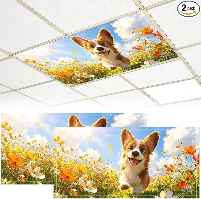 2 Pack Fluorescent Light Covers by BVBOX