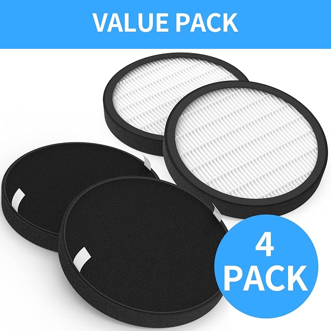 4-Pack Halo Replacement Filter, Compatible - Image 3