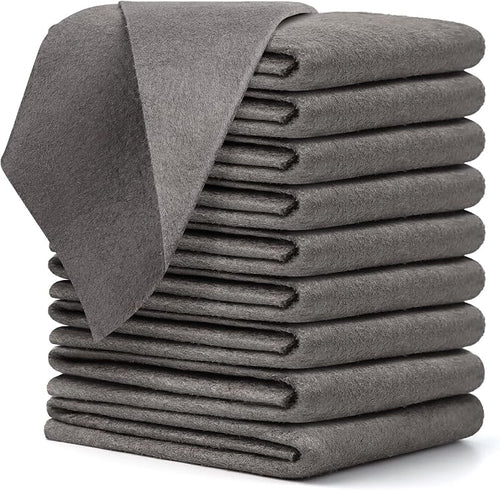 10 Pcs Thickened Magic Cleaning Cloth, Microfiber Streak Free Cleaning Cloths by Unknown