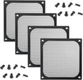 4Pack 120 x 120mm Computer Fan Filter Grills Dust Mesh Magnetic Frame PC Case by Unknown
